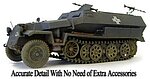 SdKfz 251/1 Ausf C Halftrack Plastic Model Halftrack Kit 1/35 Scale #35078