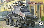 SdKfz 232 8-Rad Early Type Schwerer PzSpahWg Plastic Model Military Vehicle 1/35 #35232