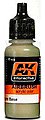 US Modern Vehicles Base Color Acrylic Paint 17ml Bottle Hobby and Model Acrylic Paint #122