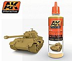 Dark Yellow Acrylic Primer 60ml Bottle Hobby and Model Acrylic Paint #176
