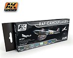 Air Series RAF Camouflages Acrylic Hobby and Model Paint Set #2010