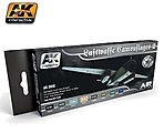 Air Series Luftwaffe Camouflages Set 2 Acrylic Hobby and Model Paint Set #2020
