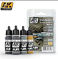 Luftwaffe Fighter Camouflage Acrylic Paint Set (4 Colors) Hobby and Model Paint #2090