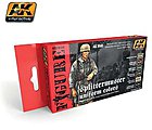 Figure Series Splittermuster Uniform Colors Acrylic Hobby and Model Paint Set #3040