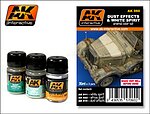 Dust Effects & White Spirit Enamel Paint Hobby and Model Paint Set #60