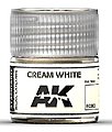 Real Colors- Cream White RAL 9001 Acrylic Lacquer Paint 10ml Bottle