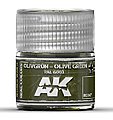 Real Colors- Olive Green RAL6003 Acrylic Lacquer Paint 10ml Bottle
