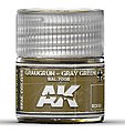 Real Colors- Grey Green RAL7008 Acrylic Lacquer Paint 10ml Bottle