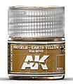 Real Colors- Earth Yellow RAL8002 Acrylic Lacquer Paint 10ml Bottle