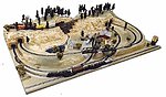 Terrain for Trains Layout - High Sierra N Scale Model Railroad Scenery #1000