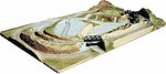 Smoky Hollow Junction Layout Painted - 48 x 30'' N Scale Model Railroad Scenery #1055