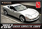 2012 CORVETTE COUPE Plastic Model Car Kit 1/25 Scale #756