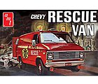 1975 CHEVY RESCUE VAN 1-25 Plastic Model Truck Kit 1/25 Scale #812