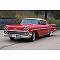 1958 Chevy Impala Plastic Model Car Kit 1/25 Scale #931