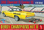 1968 El Camino with Soap Box Derby Car Plastic Model Car Kit 1/25 #1018-12