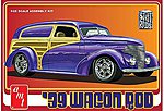 1939 Wagon Rod Plastic Model Car Kit 1/25 Scale #1050-12