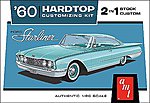 1960 Ford Starliner Plastic Model Car Kit 1/25 Scale #1055-12