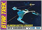 Star Trek Klingon Battle Cruiser Std Ed. Plastic Model Spaceship Kit 1/650 Scale #720