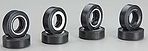M&H Drag Slick Tire Pack (8) Plastic Model Tire Set 1/25 Scale #pp001/24