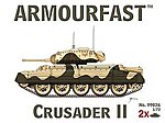 Crusader II Tank (2) Plastic Model Tank Kit 1/72 Scale #99026