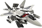 F22 Raptor Fighter Quick Build Plastic Model Airplane Kit #j6005
