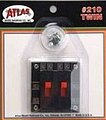 Twin Electrical Control Model Train Track Accessory #210
