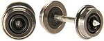 33 Metal Wheels/Axles (12) N Scale Model Train Trucks #22020