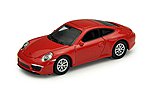 Porsche 911 Carrera S Red HO Scale Model Railroad Roadway Vehicle #30000095