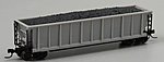 Coalveyor Bathtub Gondola - Ready to Run - Undecorated N Scale Model Train Freight Car #43800
