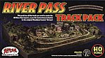 River Pass Track Pack Includes Code 83 HO Scale Nickel Silver Model Train Track #578