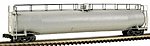 ACF 33,000-Gallon Tank Car 3-Rail - Undecorated O Scale Model Train Freight Car #6400
