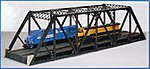 Double Track Pratt Truss Bridge Kit - 3 Rail O Scale Model Railroad Bridge #6921