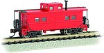 Northeast Steel Caboose Painted Unlettered N Scale Model Train Freight Car #16856