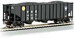 Bachmann Bethlehem Steel 3-Bay 100-Ton Open Hopper Pennsylvania HO Scale Model Train Freight Car #18714