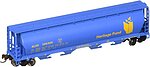 4-Bay Grain Hopper Heritage Fund N Scale Model Train Freight Car #19189