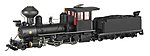 4-4-0 American, Wood Cab Painted, Unlettered On30 Scale Model Train Steam Locomotive #28322