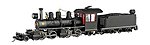 2-4-4-2 Articulated Painted, Unlettered On30 Scale Model Train Steam Locomotive #29004