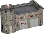 Resin Castle Car Wash Kit HO Scale Model Railroad Building #35210