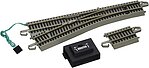 E-Z #4 Turnout Left N/S HO Scale Nickel Silver Model Train Track #44557