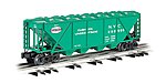4-Bay Covered Hopper - 3-Rail New York Central O Scale Model Train Freight Car #47624