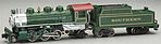Steam 2-6-2 Prairie - Standard DC Southern - N-Scale