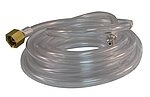 Transparent Vinyl Air Hose w/1/4'' Female Fitting Airbrush Accessory #502030