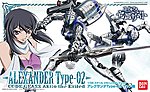 04 ALEXANDER TYPE-02 AYANO Snap Together Plastic Model Figure #181940