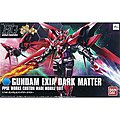 13 GUNDAM EXIA DARK MATTER HG Snap Together Plastic Model Figure #186524