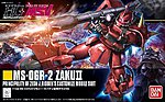 HG Universal Century- #166 MS06R-1A Zaku II Johnny Ridden Plastic Snap Figure #186562