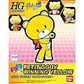 Winning Yellow Petit-Beargguy Gundam Build Fight Snap Together Plastic Model Figure #200584