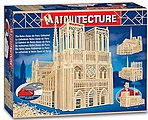 Notre Dame Cathedral (Paris, France) (7500pcs) Wooden Construction Kit #6636