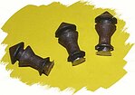 Large Exhaust Vents - pkg(3) HO Scale Model Railroad Building Accessory #202