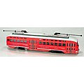 San Francisco F Line PCC Streetcar HO Scale Model Train Streetcar #12461