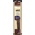 8,10,12 Fine Red Sable Flat Brushes (3)